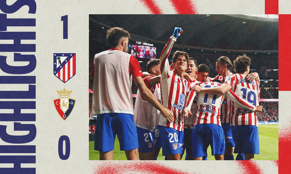 Victory against Osasuna!